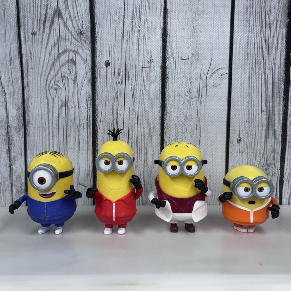 Mattel Despicable Me Minions Figures Lot 4 Toys